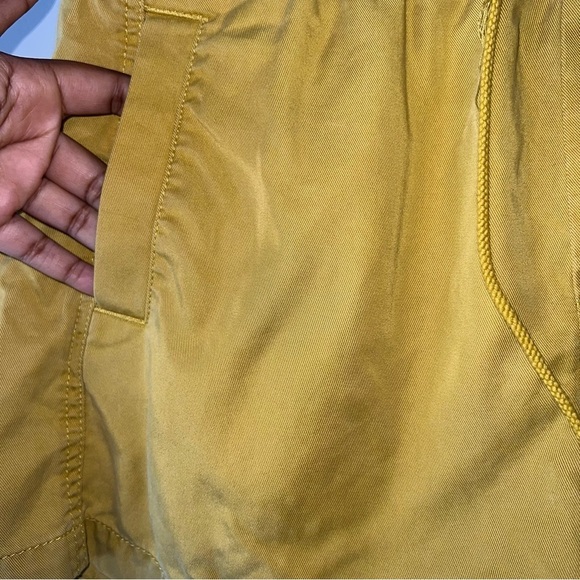 LOFT Yellow Soft Twill Pull On Shorts - Picture 4 of 8